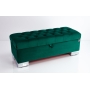 Tufted Storage Bench